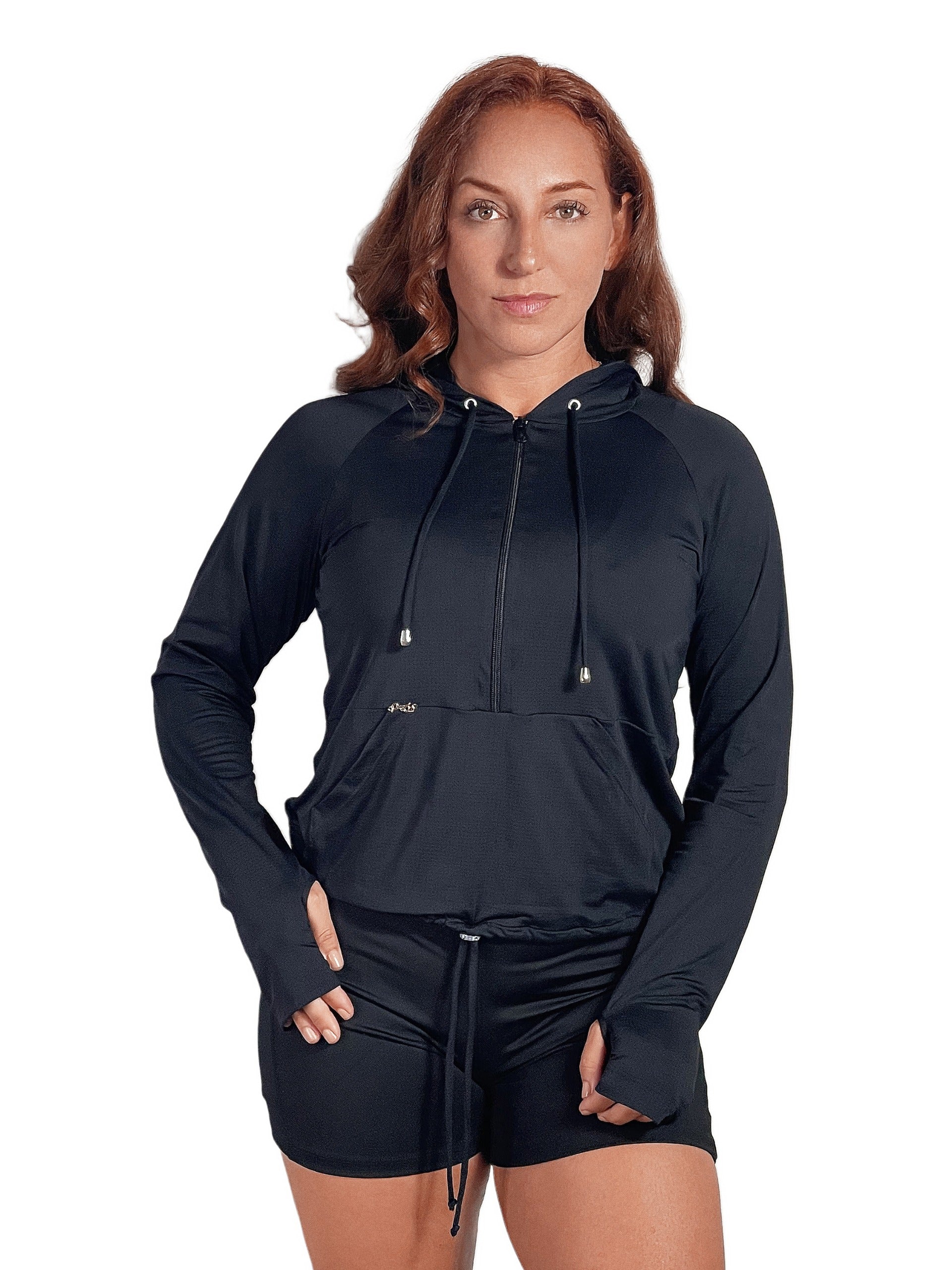 Jaqueta aero dry com capuz