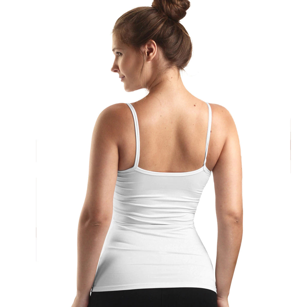 Blusa Regata Básica Com Bojo Clássica