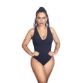 Maiô Praia Meia Taça Plus Size Com Bojo Alça Dupla Larga