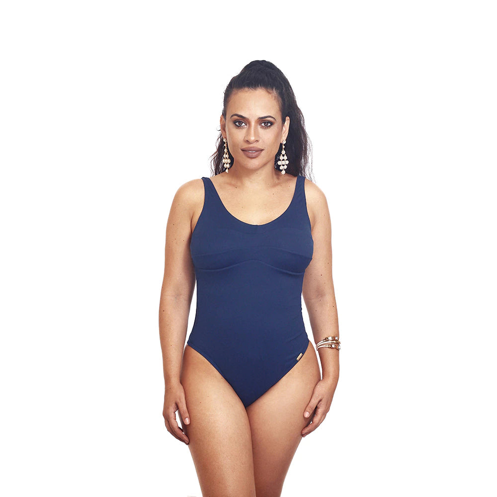 Maiô com Recortes Camiseta Plus Size